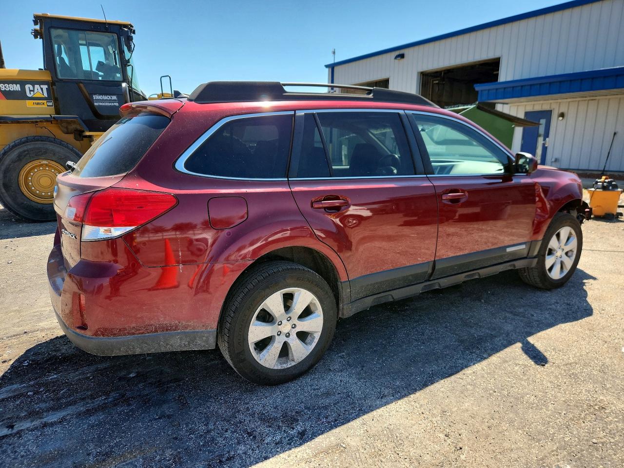 2012 Subaru Outback 2.5i Premium Maroon vin: 4S4BRCFC2C1220445
