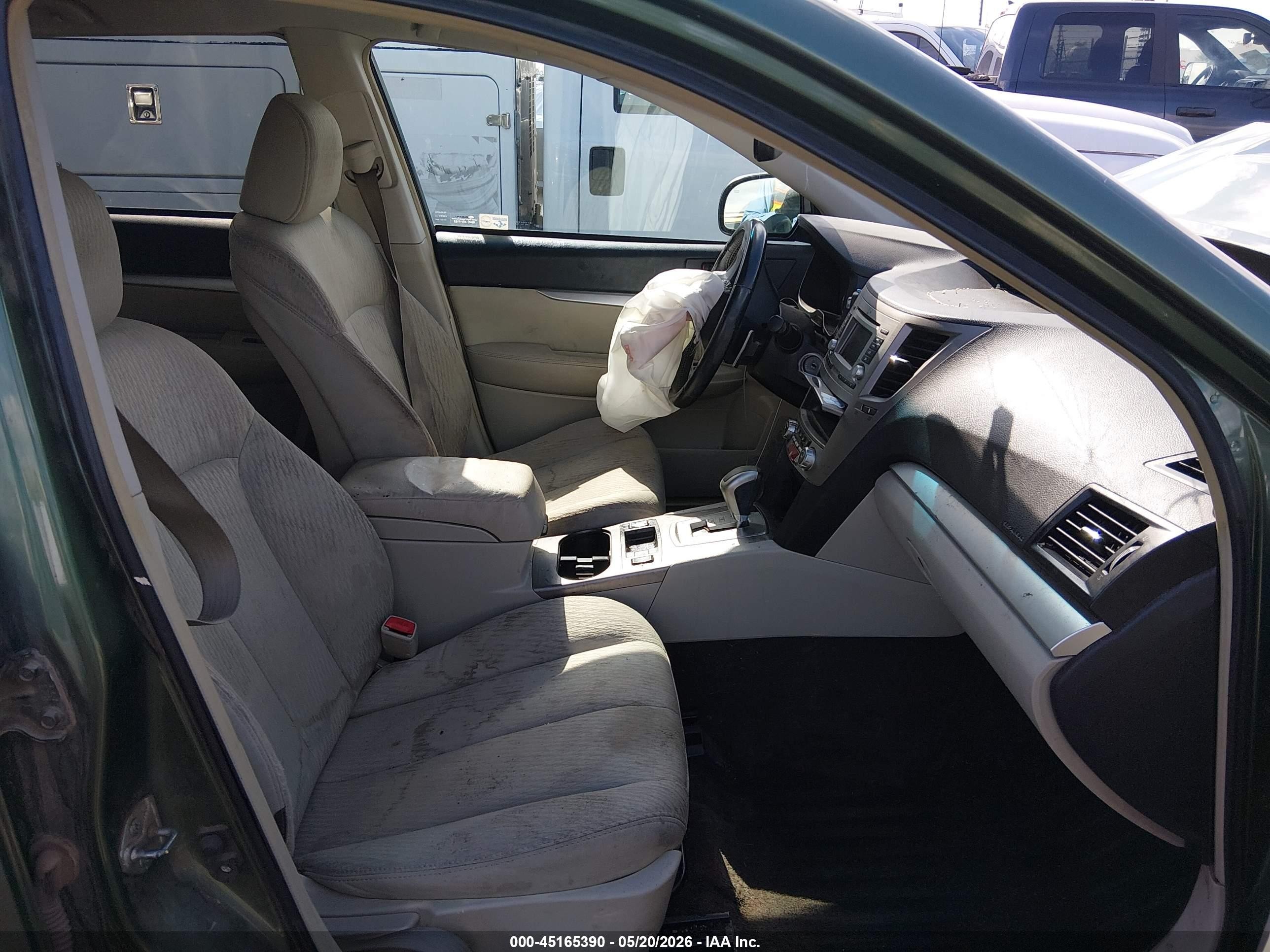2012 Subaru Outback 2.5i Premium Green vin: 4S4BRCFC4C3280862