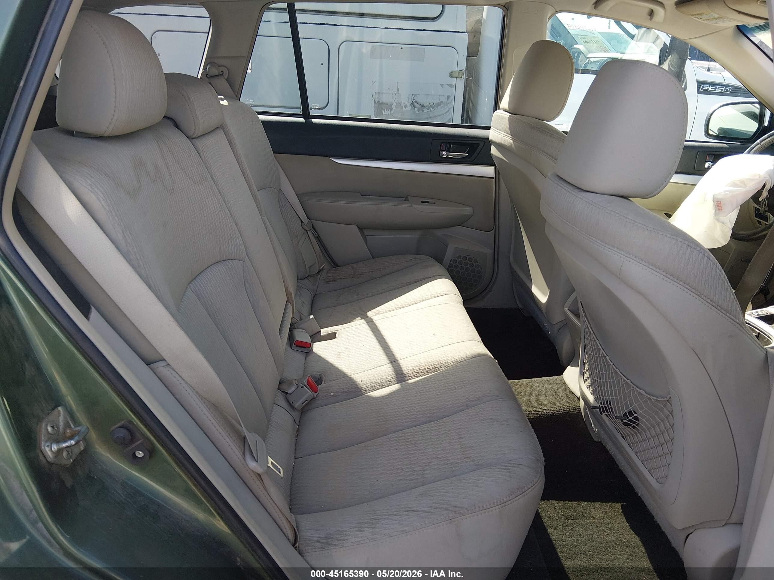 2012 Subaru Outback 2.5i Premium Green vin: 4S4BRCFC4C3280862