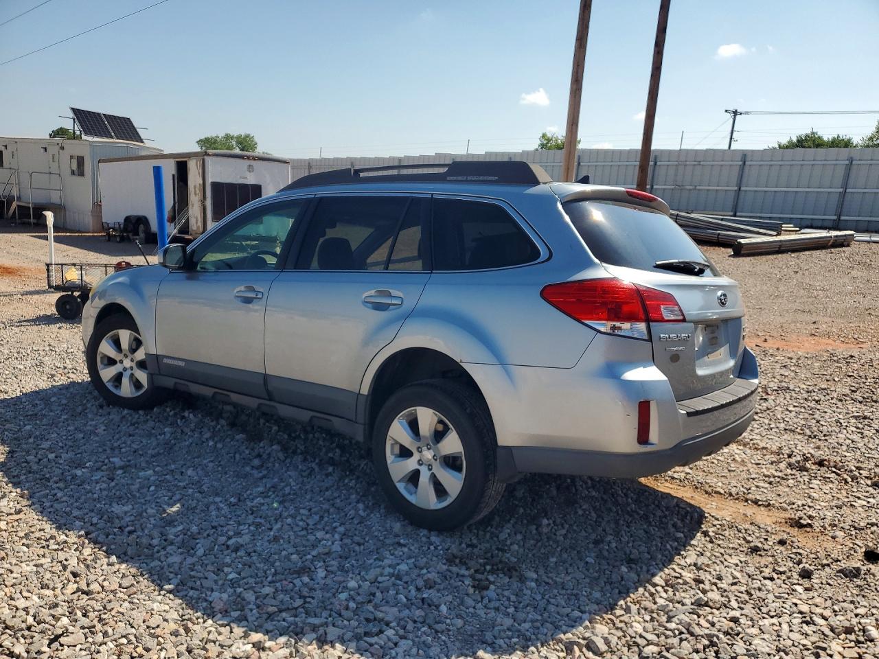 2012 Subaru Outback 2.5i Premium Silver vin: 4S4BRCFC6C3204253