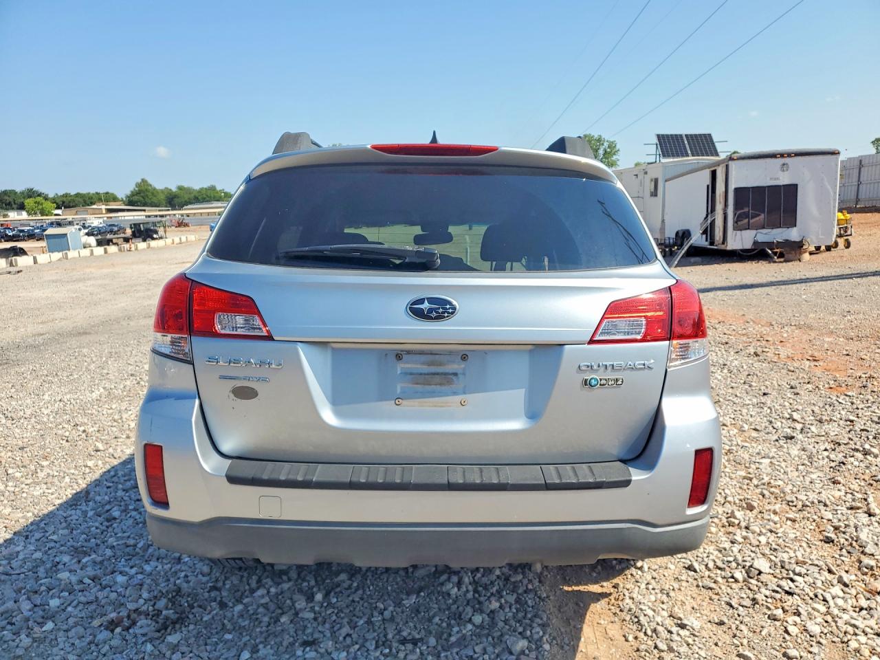 2012 Subaru Outback 2.5i Premium Silver vin: 4S4BRCFC6C3204253