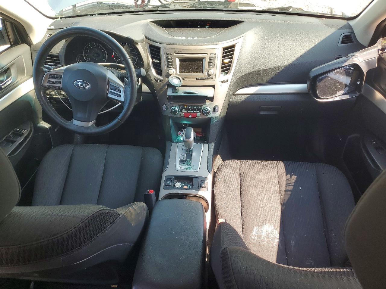 2012 Subaru Outback 2.5i Premium Silver vin: 4S4BRCFC6C3204253