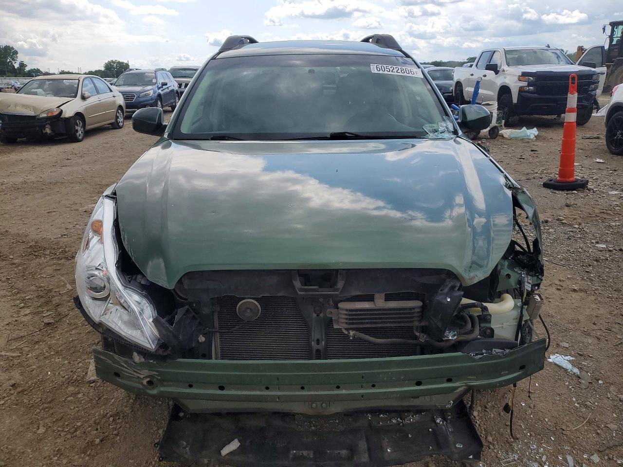 2010 Subaru Outback 2.5i Premium Green vin: 4S4BRCFC9A3318230