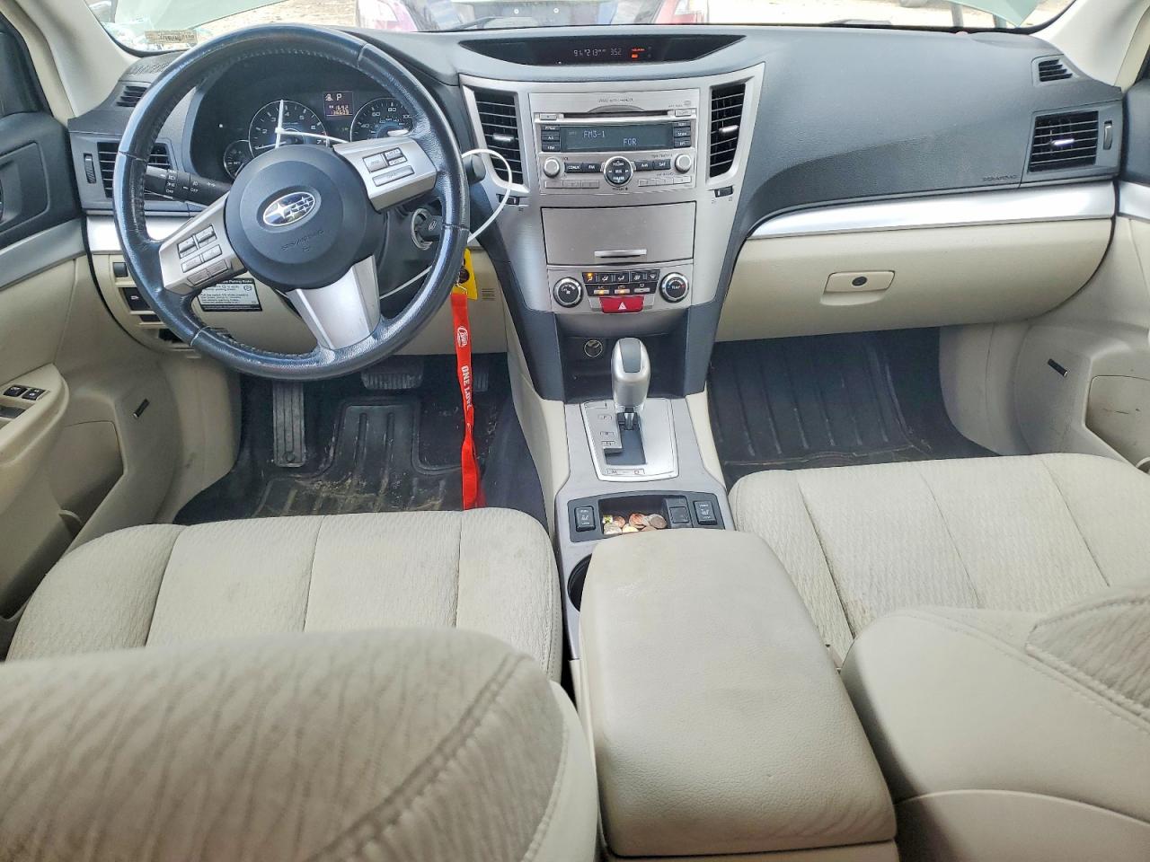 2010 Subaru Outback 2.5i Premium Green vin: 4S4BRCFC9A3318230