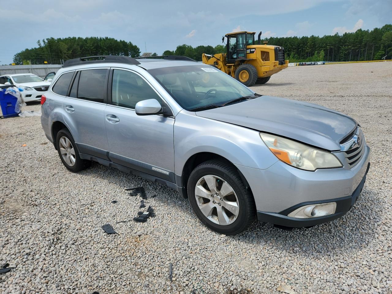 2012 Subaru Outback 2.5i Premium Silver vin: 4S4BRCFCXC1245478