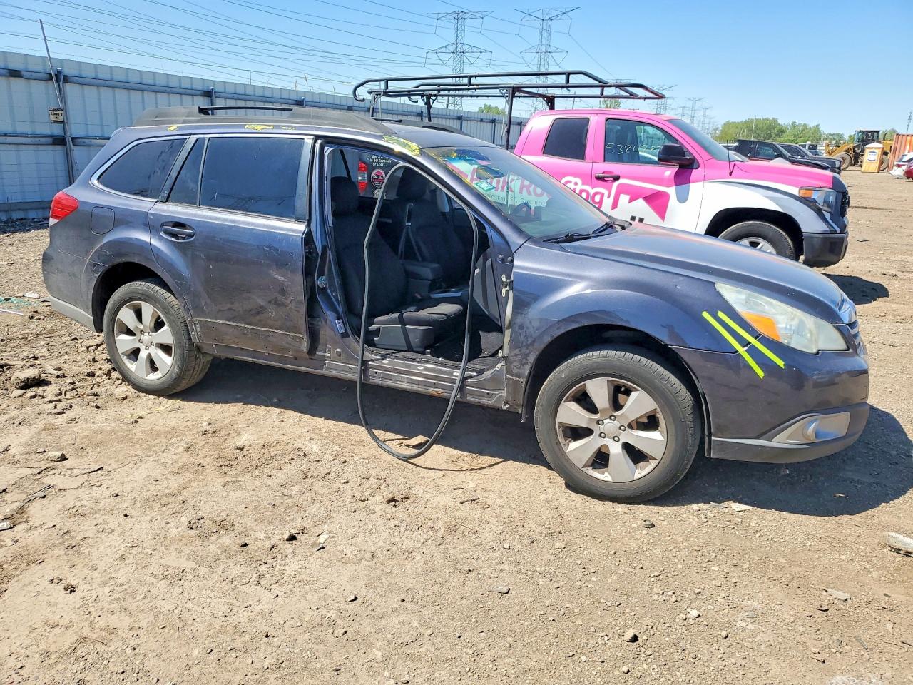 2011 Subaru Outback 2.5i Premium Угольный vin: 4S4BRCGC0B3351844