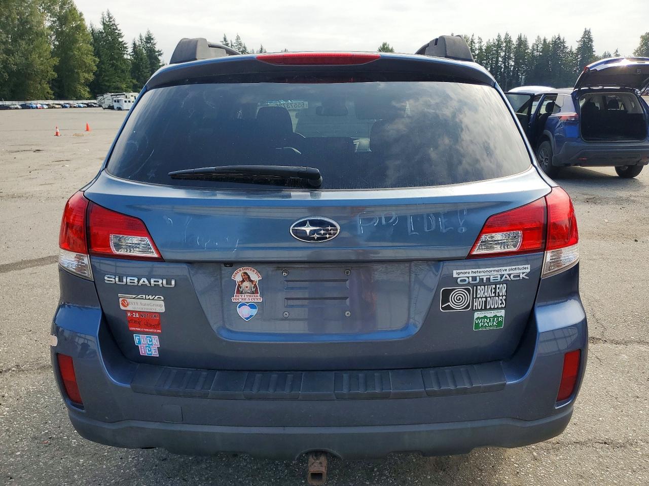 2013 Subaru Outback 2.5i Premium Синий vin: 4S4BRCGC0D3252928