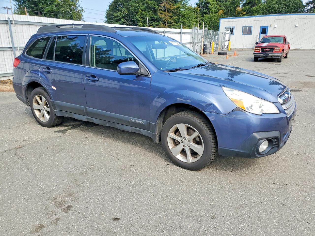 2013 Subaru Outback 2.5i Premium Синий vin: 4S4BRCGC0D3252928