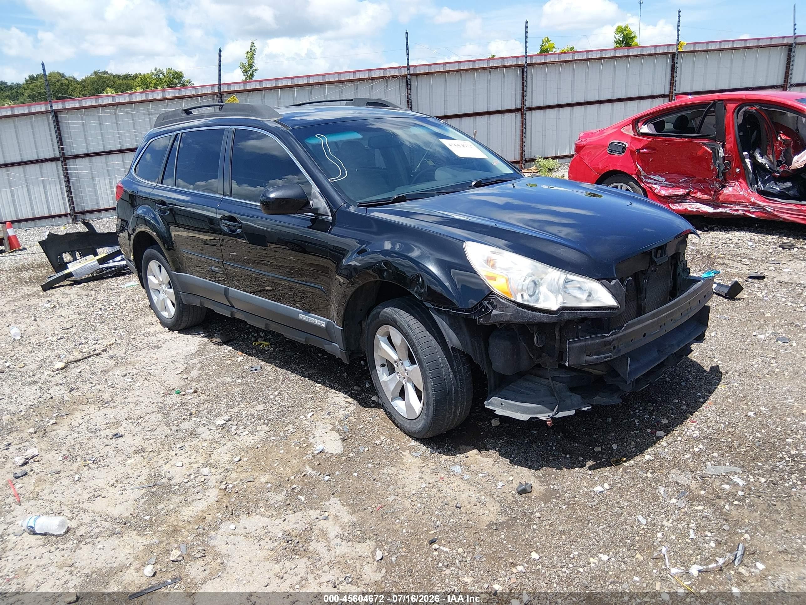 2012 Subaru Outback 2.5i Premium Black vin: 4S4BRCGC1C3233531