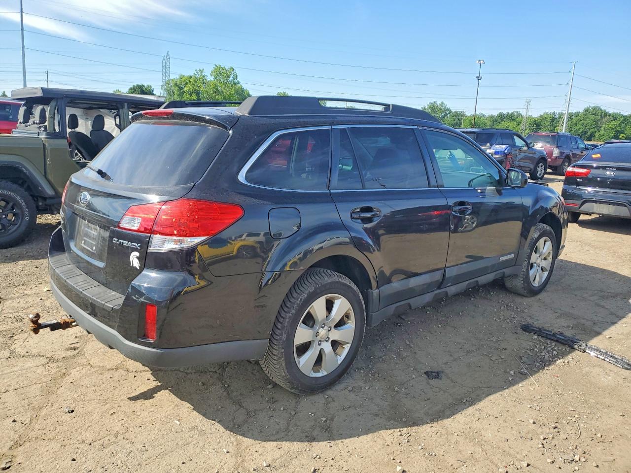 2012 Subaru Outback 2.5i Premium Black vin: 4S4BRCGC1C3298783