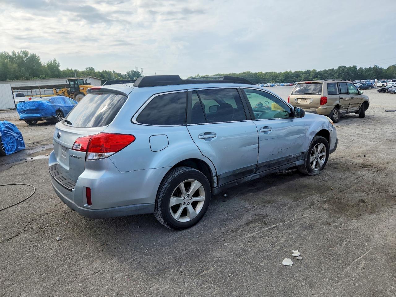 2013 Subaru Outback 2.5i Premium Silver vin: 4S4BRCGC1D3287476