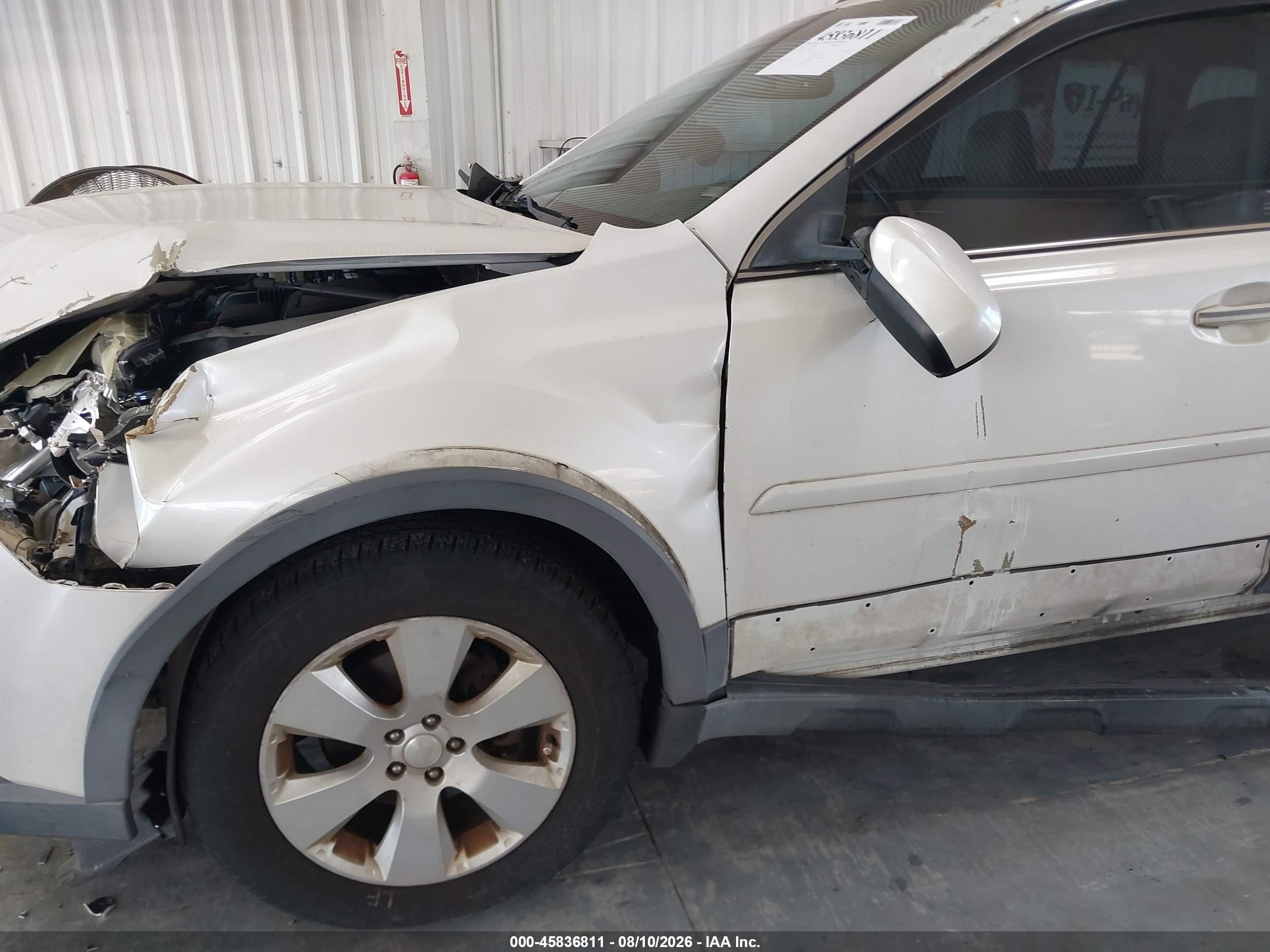 2011 Subaru Outback 2.5i Premium White vin: 4S4BRCGC2B3330526