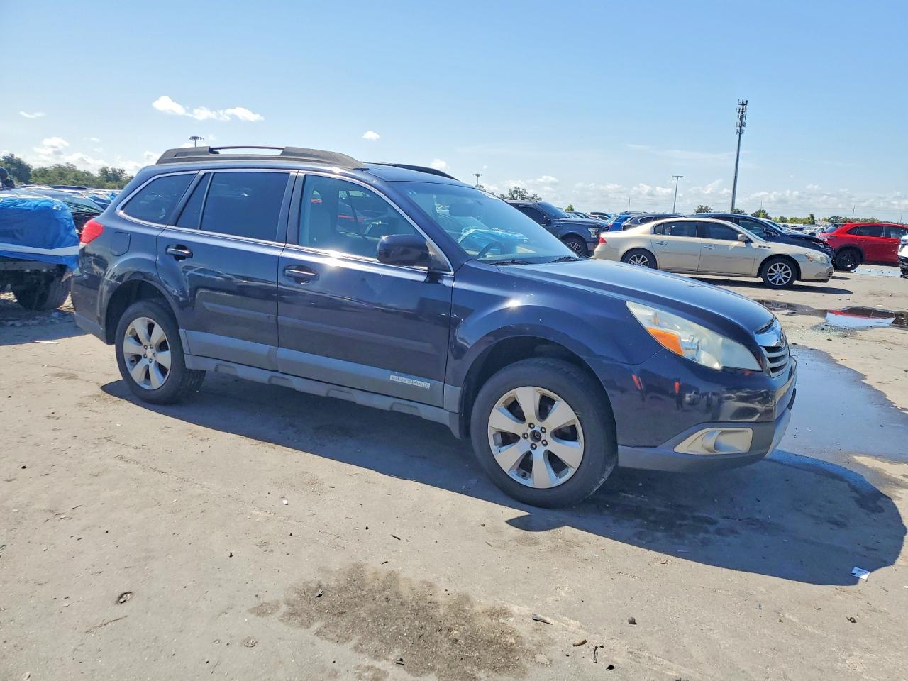 2012 Subaru Outback 2.5i Premium Blue vin: 4S4BRCGC2C3235479