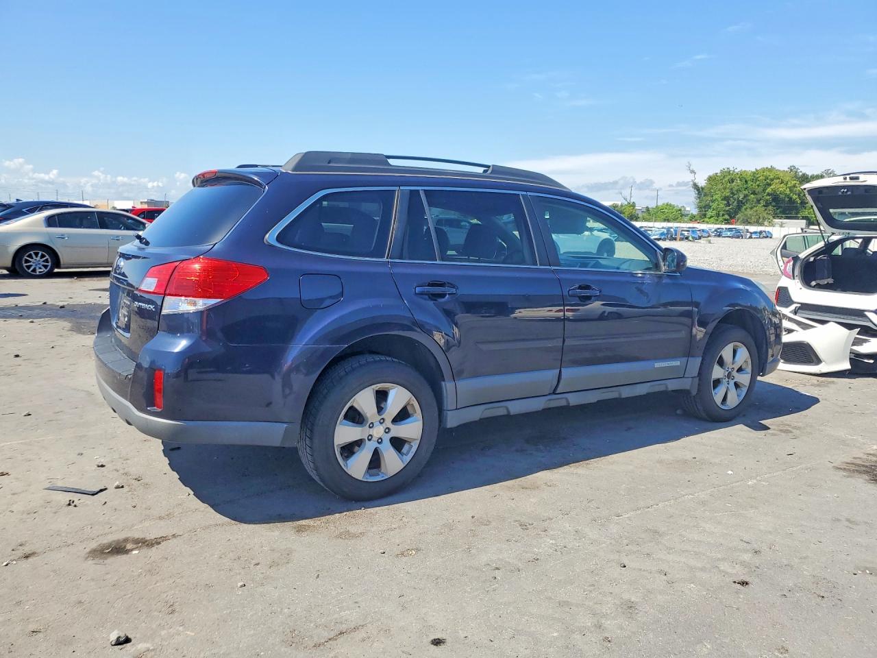 2012 Subaru Outback 2.5i Premium Blue vin: 4S4BRCGC2C3235479
