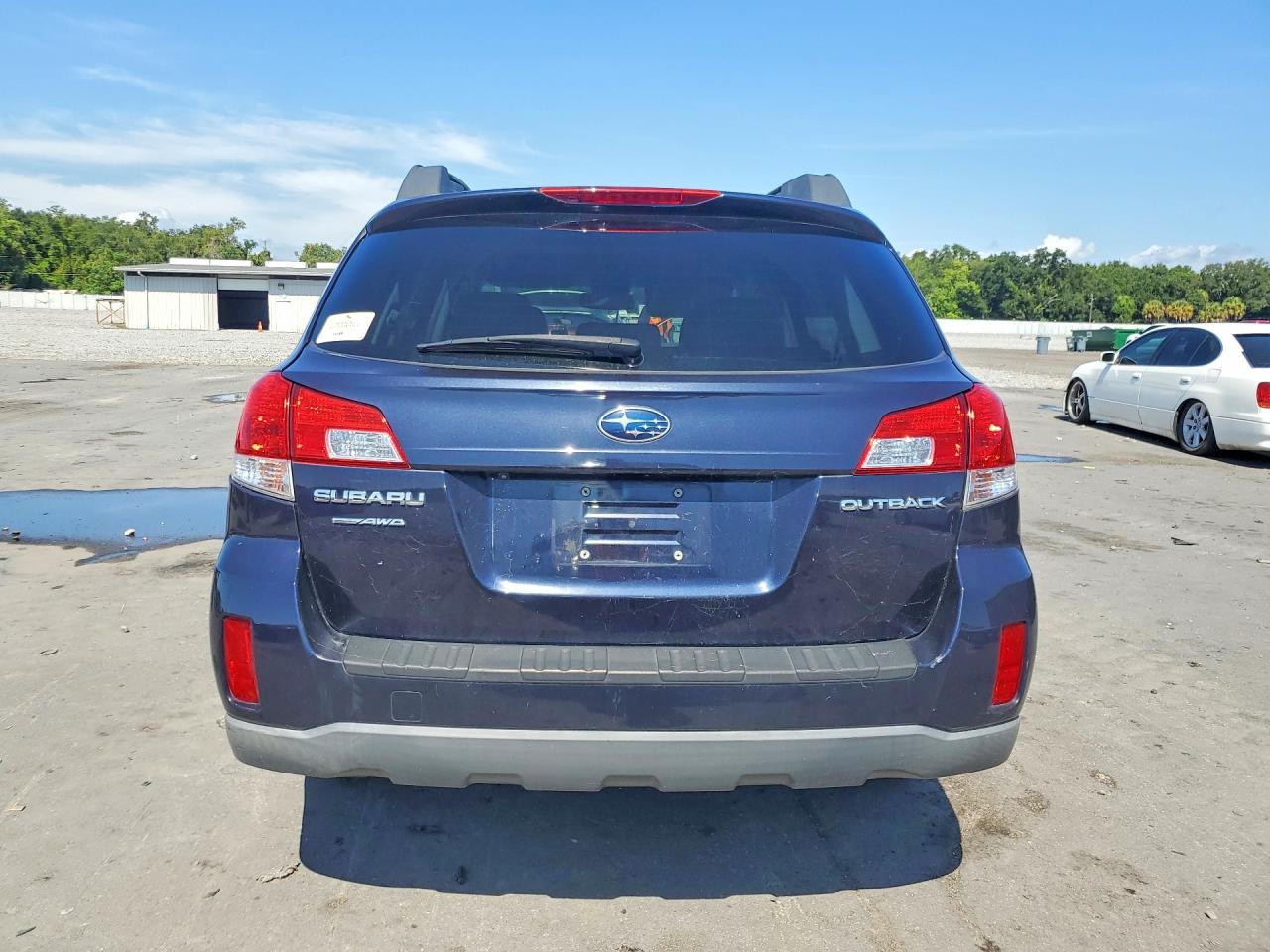 2012 Subaru Outback 2.5i Premium Blue vin: 4S4BRCGC2C3235479