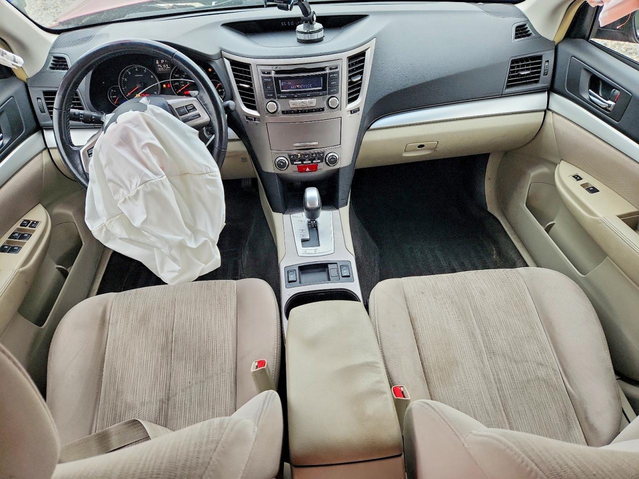 2013 Subaru Outback 2.5i Premium Red vin: 4S4BRCGC3D3271117