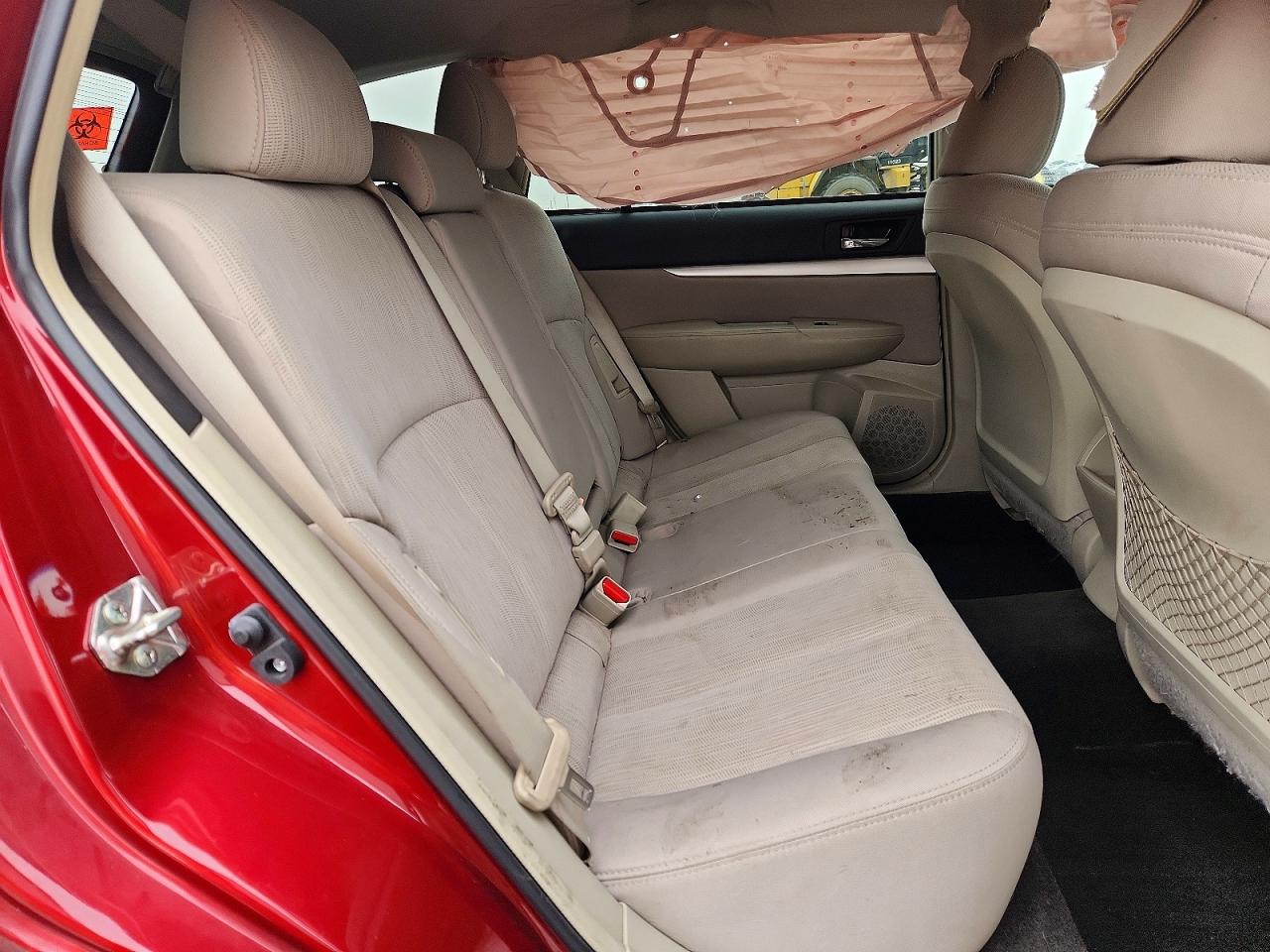 2013 Subaru Outback 2.5i Premium Red vin: 4S4BRCGC3D3271117