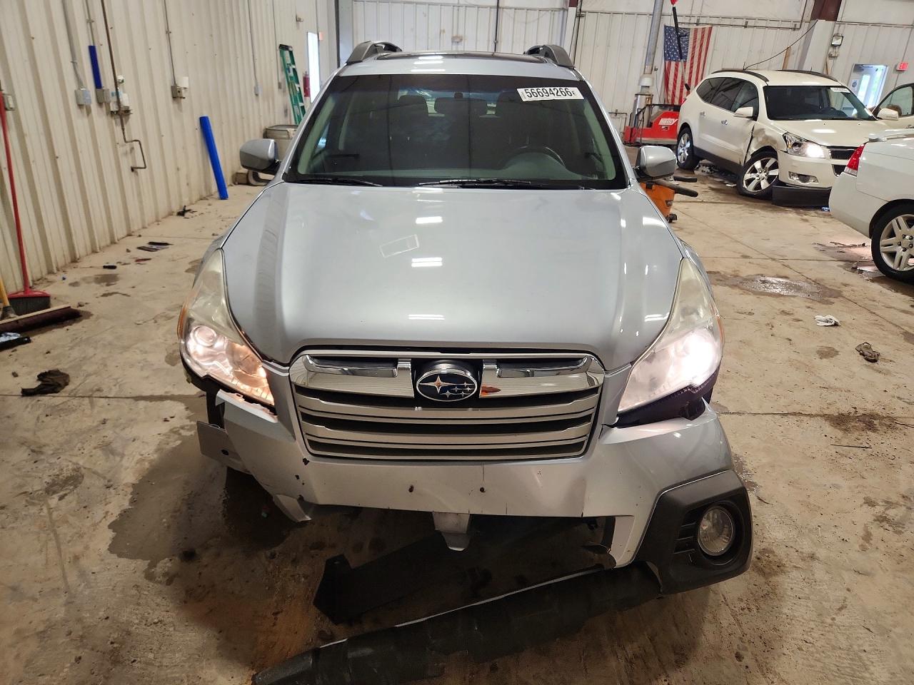 2013 Subaru Outback 2.5i Premium Gray vin: 4S4BRCGC3D3276592