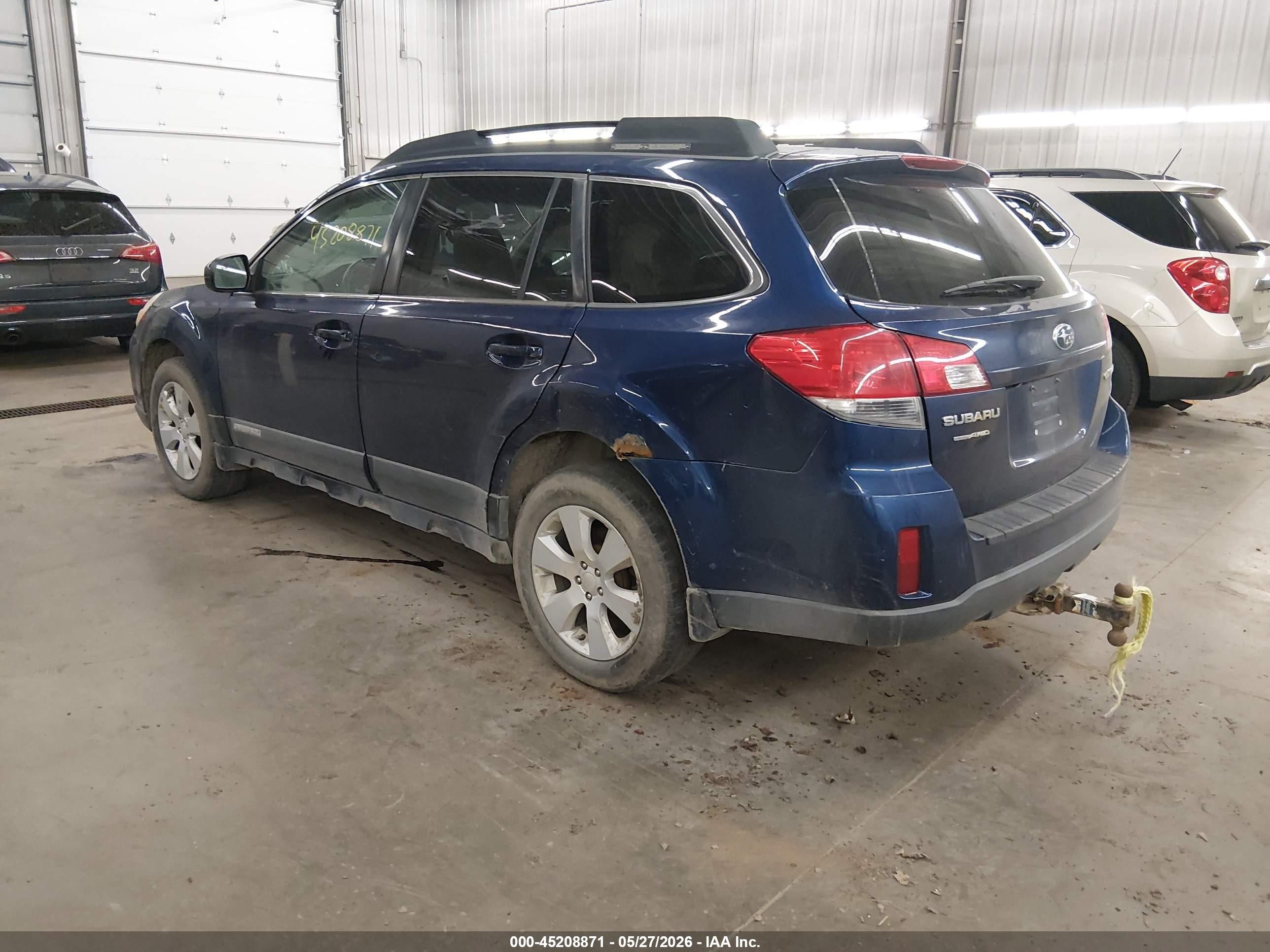 2011 Subaru Outback 2.5i Premium Dark Blue vin: 4S4BRCGC4B3422995