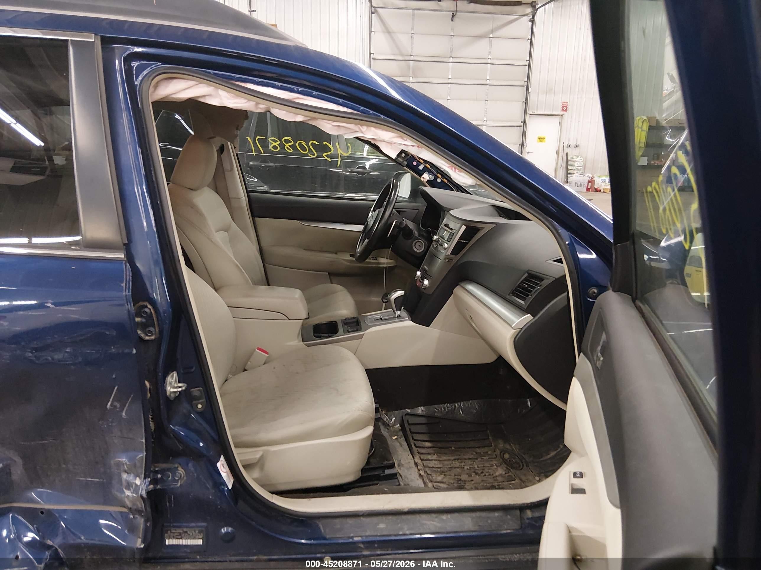 2011 Subaru Outback 2.5i Premium Dark Blue vin: 4S4BRCGC4B3422995