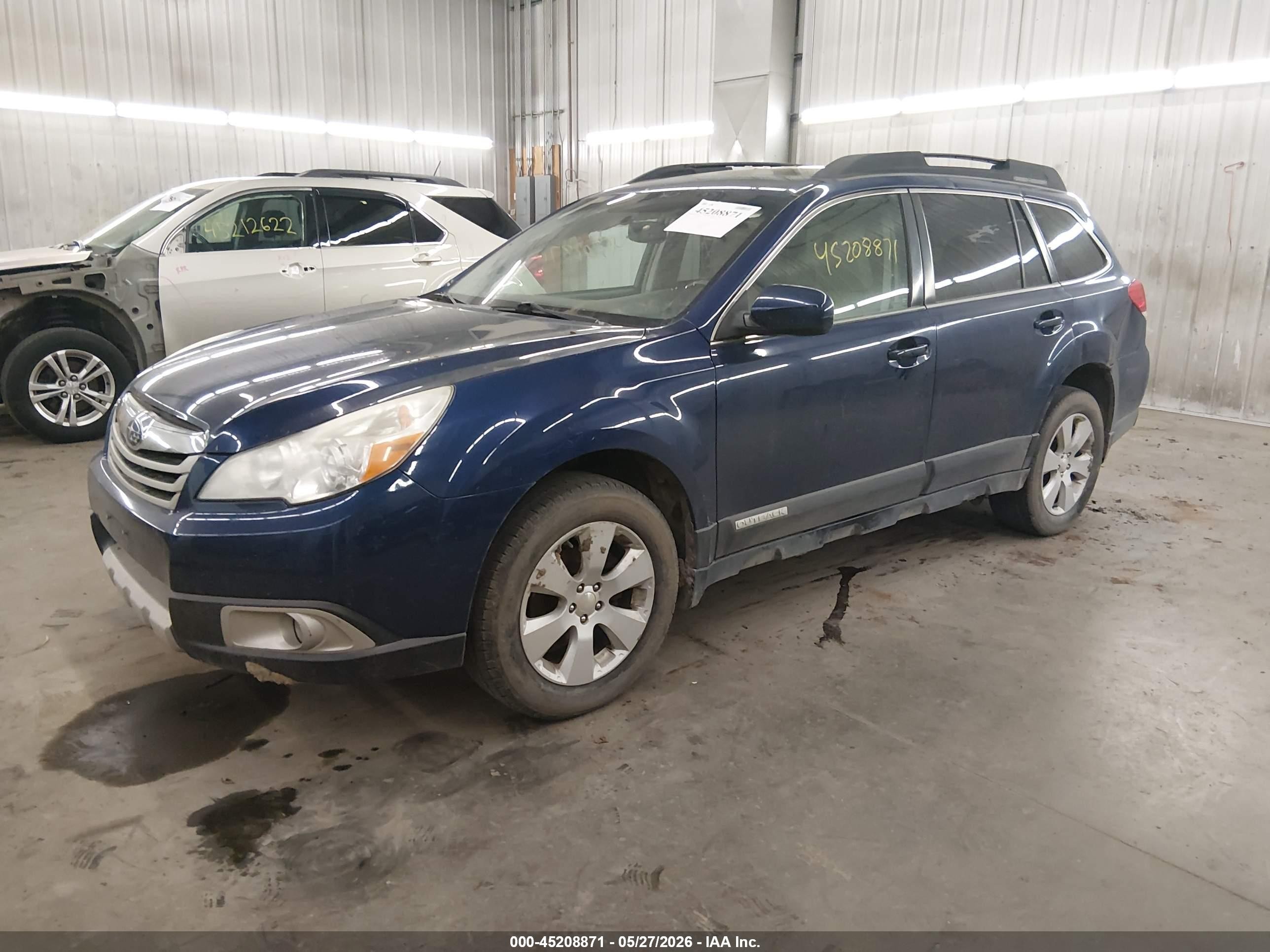 2011 Subaru Outback 2.5i Premium Dark Blue vin: 4S4BRCGC4B3422995