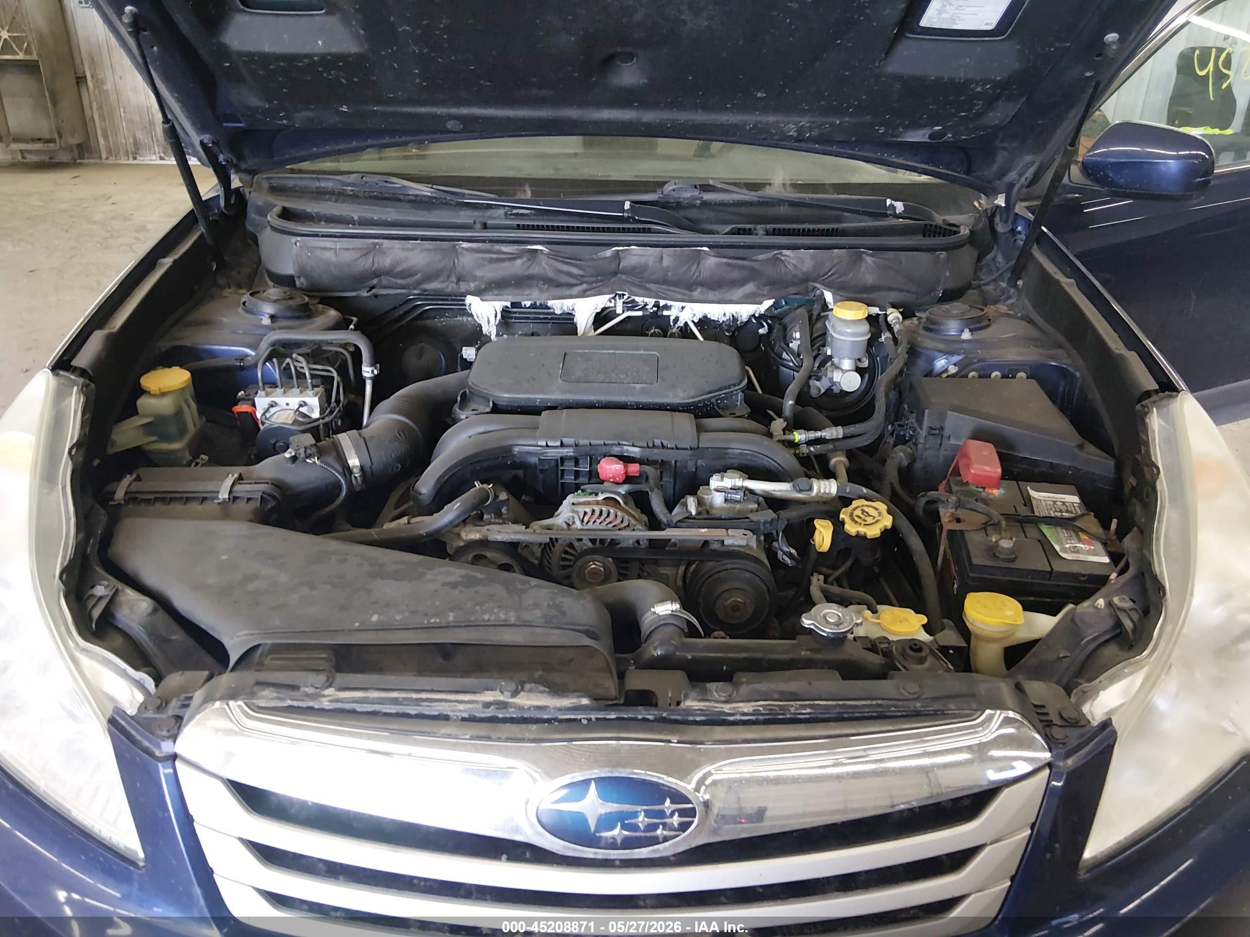 2011 Subaru Outback 2.5i Premium Dark Blue vin: 4S4BRCGC4B3422995