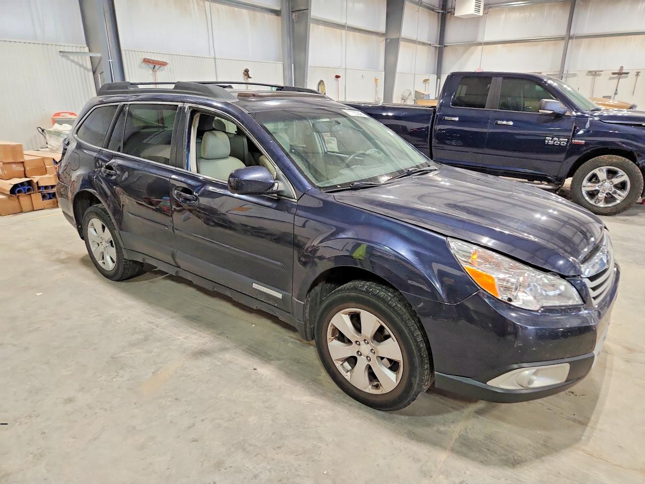 2012 Subaru Outback 2.5i Premium Синий vin: 4S4BRCGC4C3200491