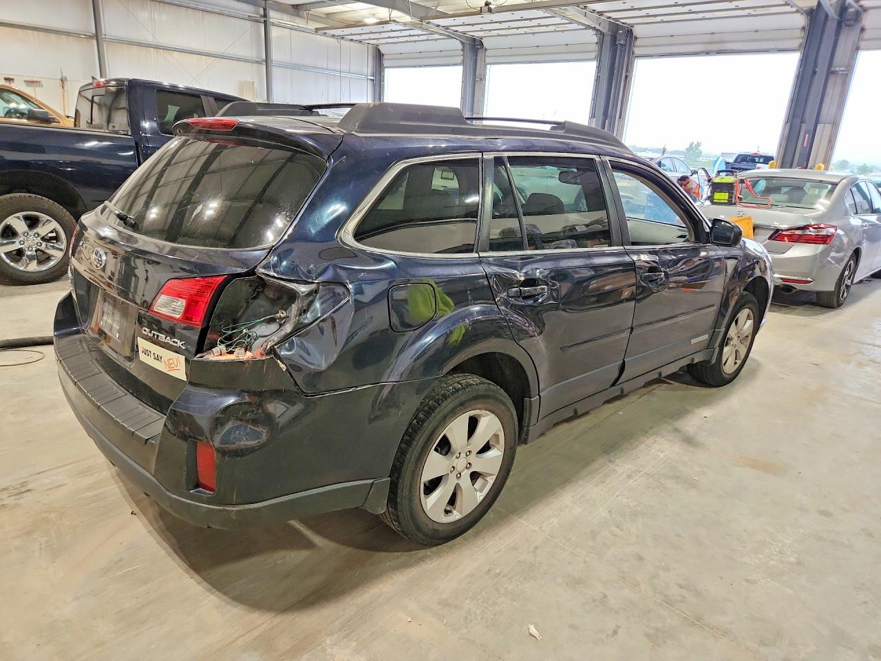 2012 Subaru Outback 2.5i Premium Синий vin: 4S4BRCGC4C3200491
