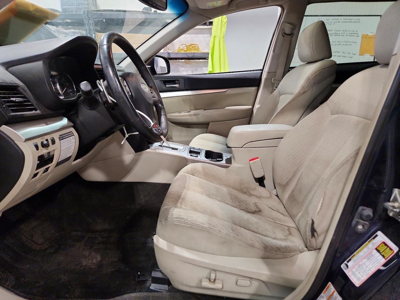 2012 Subaru Outback 2.5i Premium Синий vin: 4S4BRCGC4C3200491
