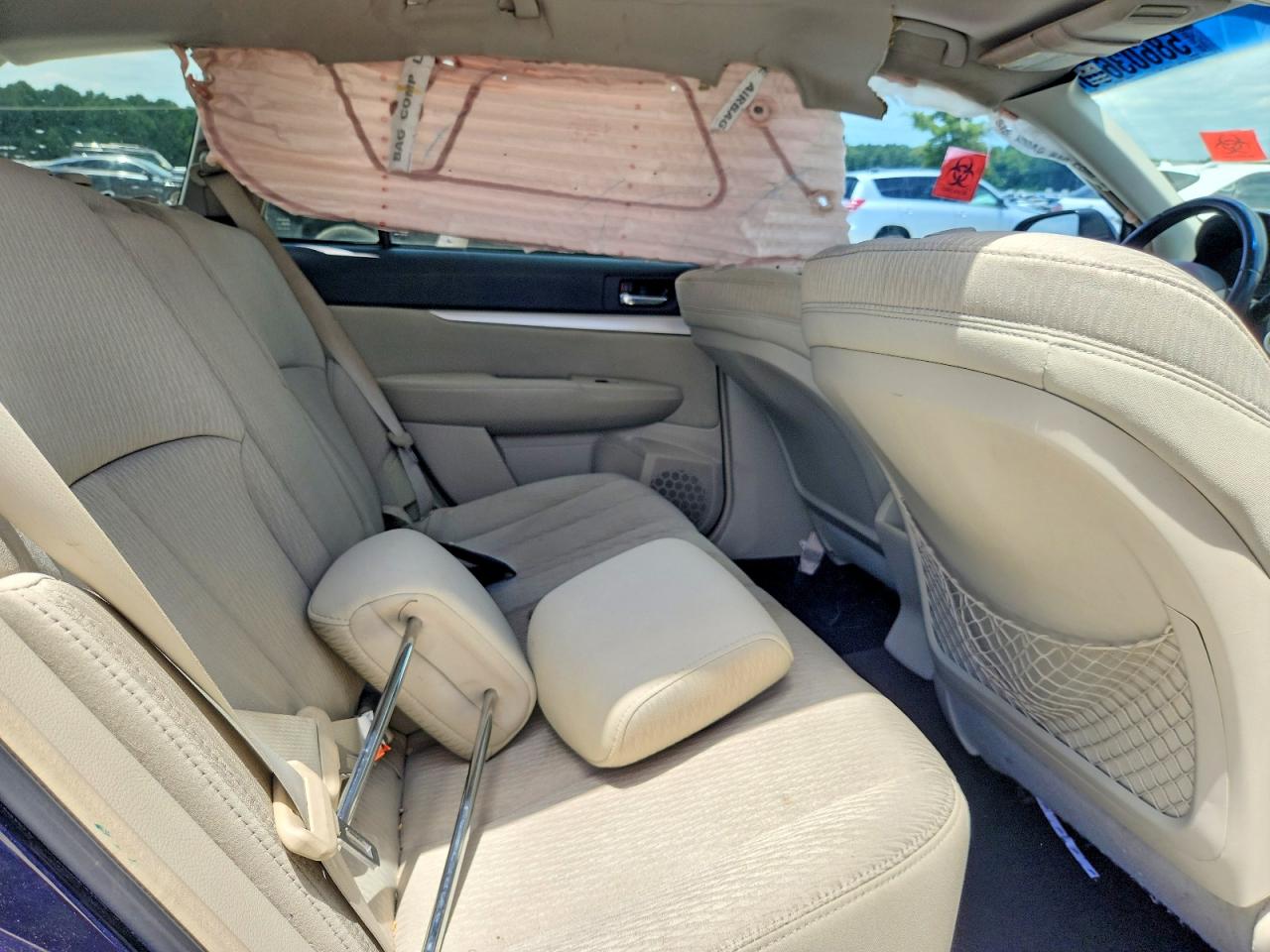 2012 Subaru Outback Черный vin: 4S4BRCGC4C3267625