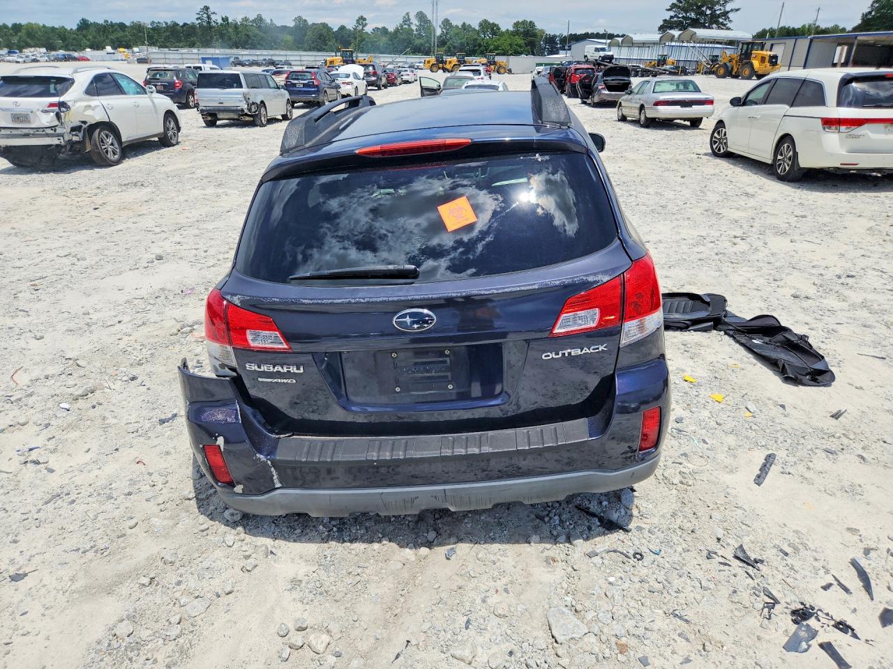2012 Subaru Outback Черный vin: 4S4BRCGC4C3267625