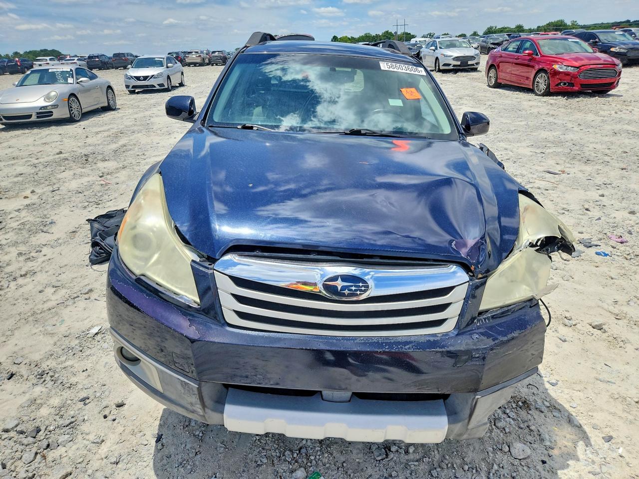 2012 Subaru Outback Черный vin: 4S4BRCGC4C3267625
