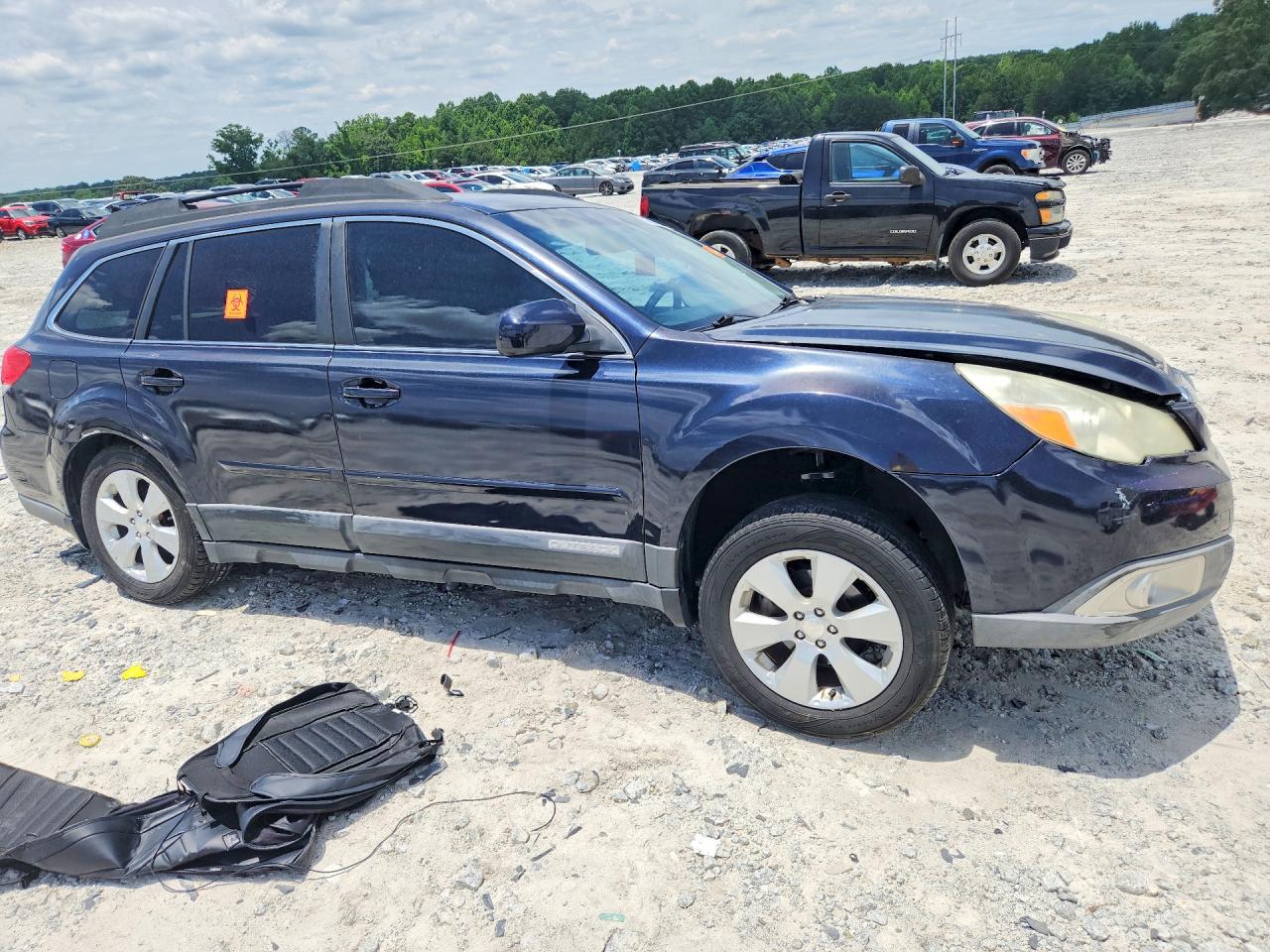 2012 Subaru Outback Черный vin: 4S4BRCGC4C3267625