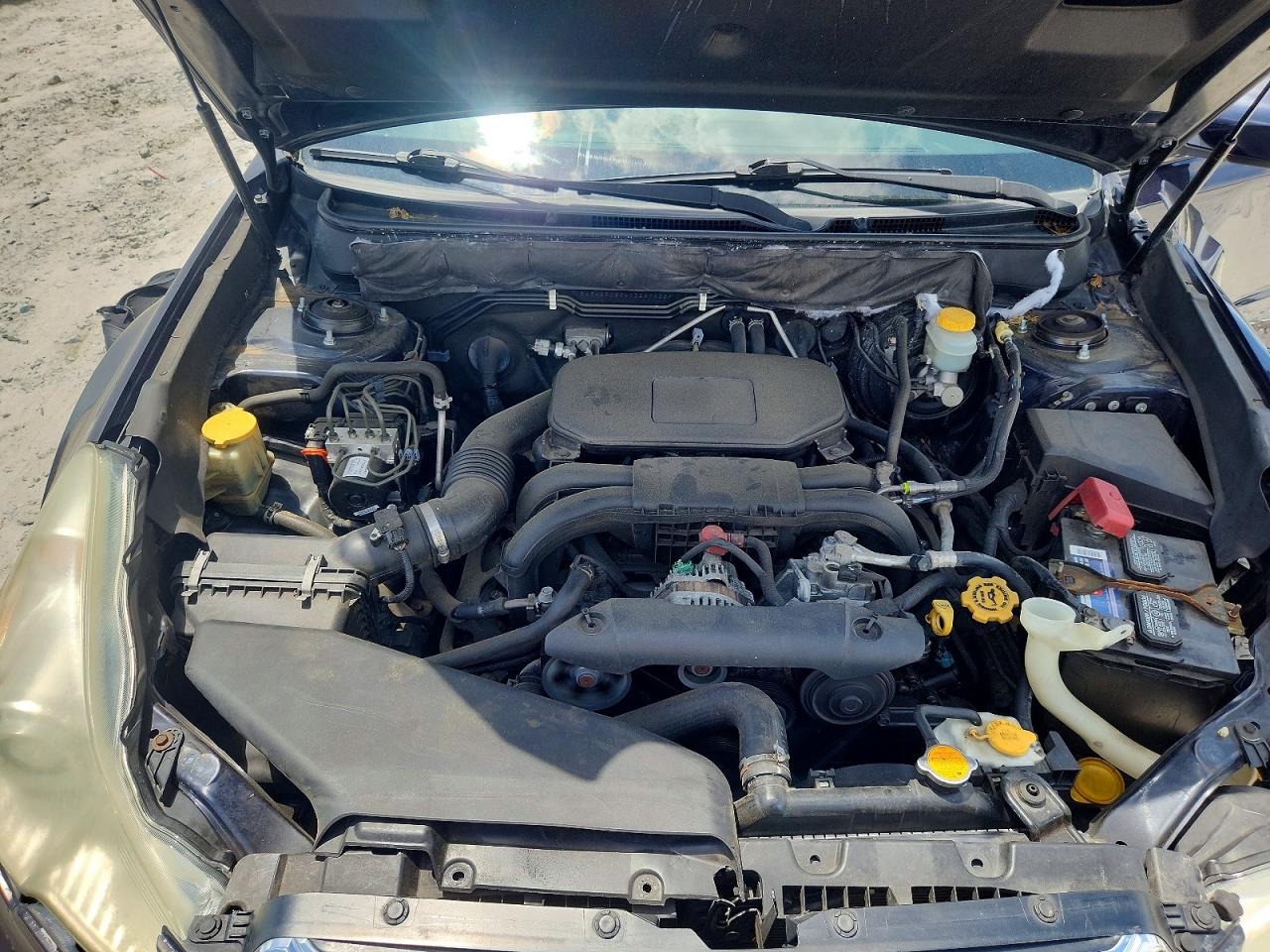 2012 Subaru Outback Черный vin: 4S4BRCGC4C3267625
