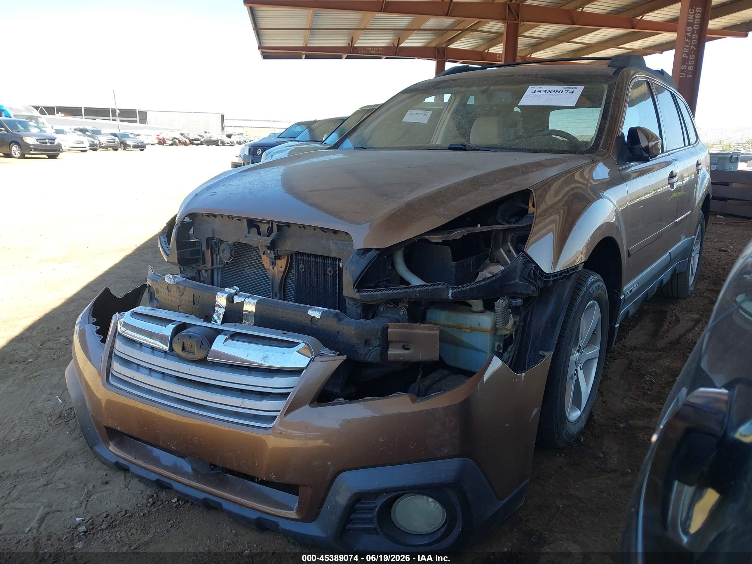 2013 Subaru Outback 2.5i Premium Золотой vin: 4S4BRCGC4D3224596