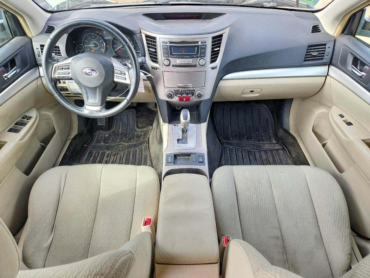 2012 Subaru Outback 2.5i Premium Green vin: 4S4BRCGC6C3295300