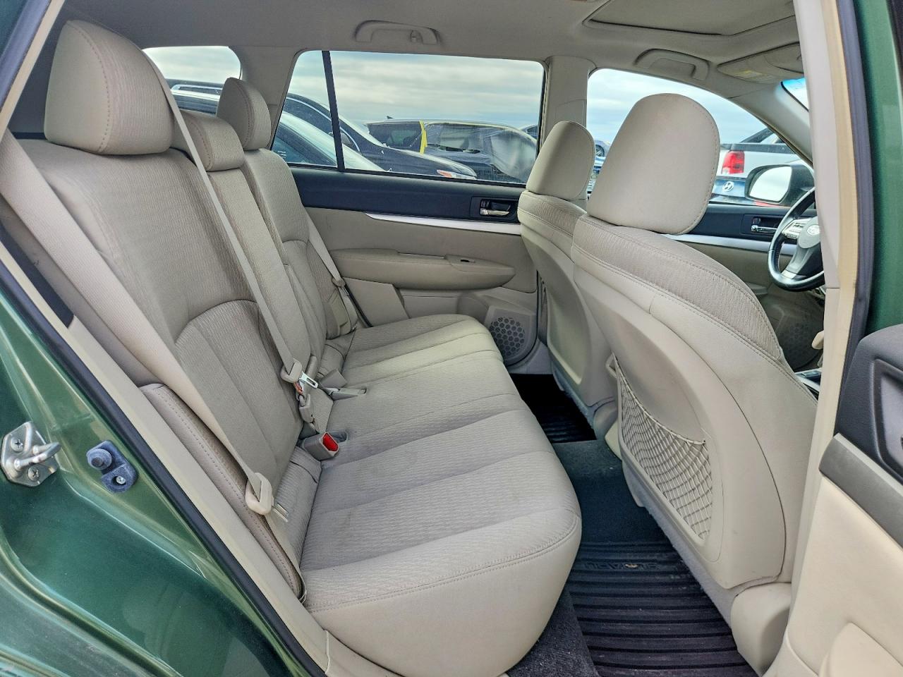 2012 Subaru Outback 2.5i Premium Green vin: 4S4BRCGC6C3295300