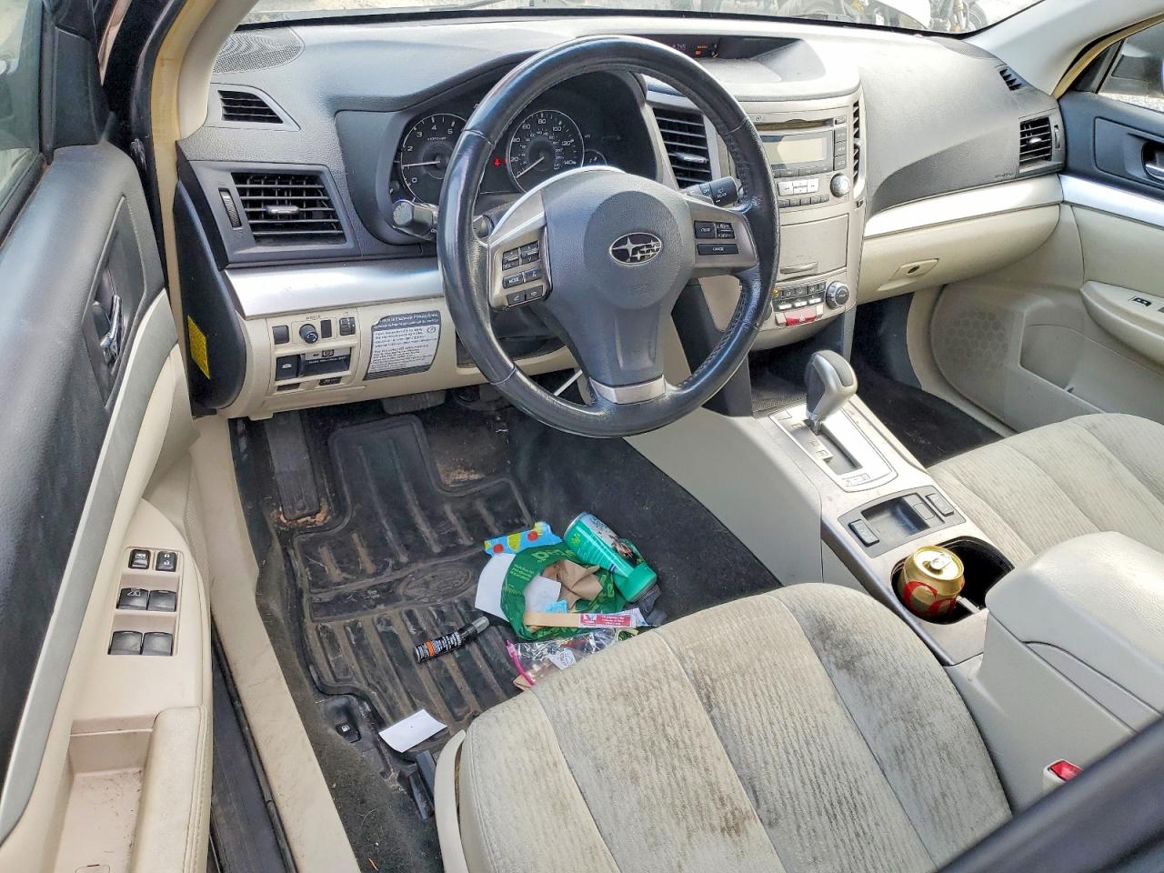 2012 Subaru Outback 2.5i Premium Black vin: 4S4BRCGC7C3219679