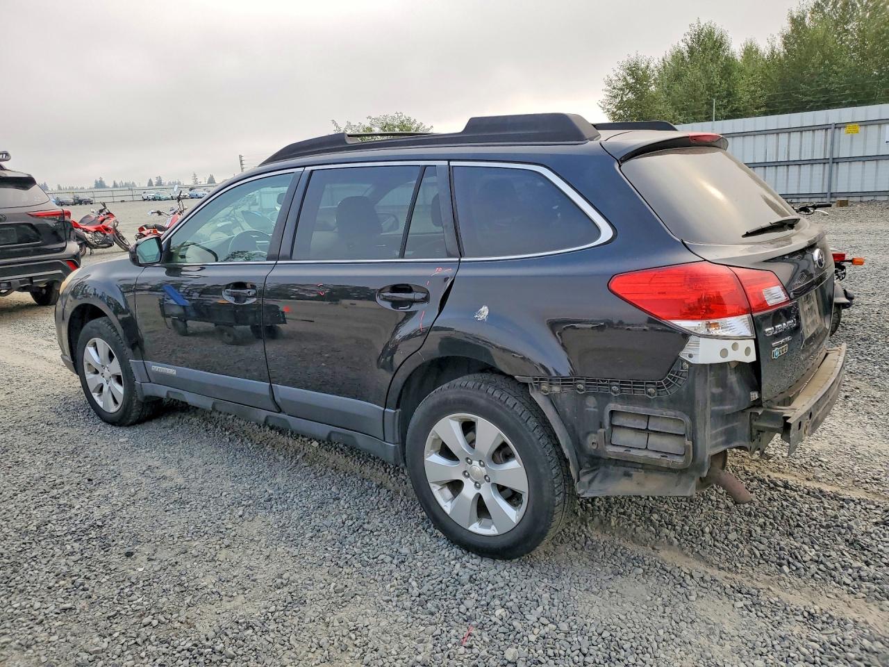 2012 Subaru Outback 2.5i Premium Black vin: 4S4BRCGC7C3219679