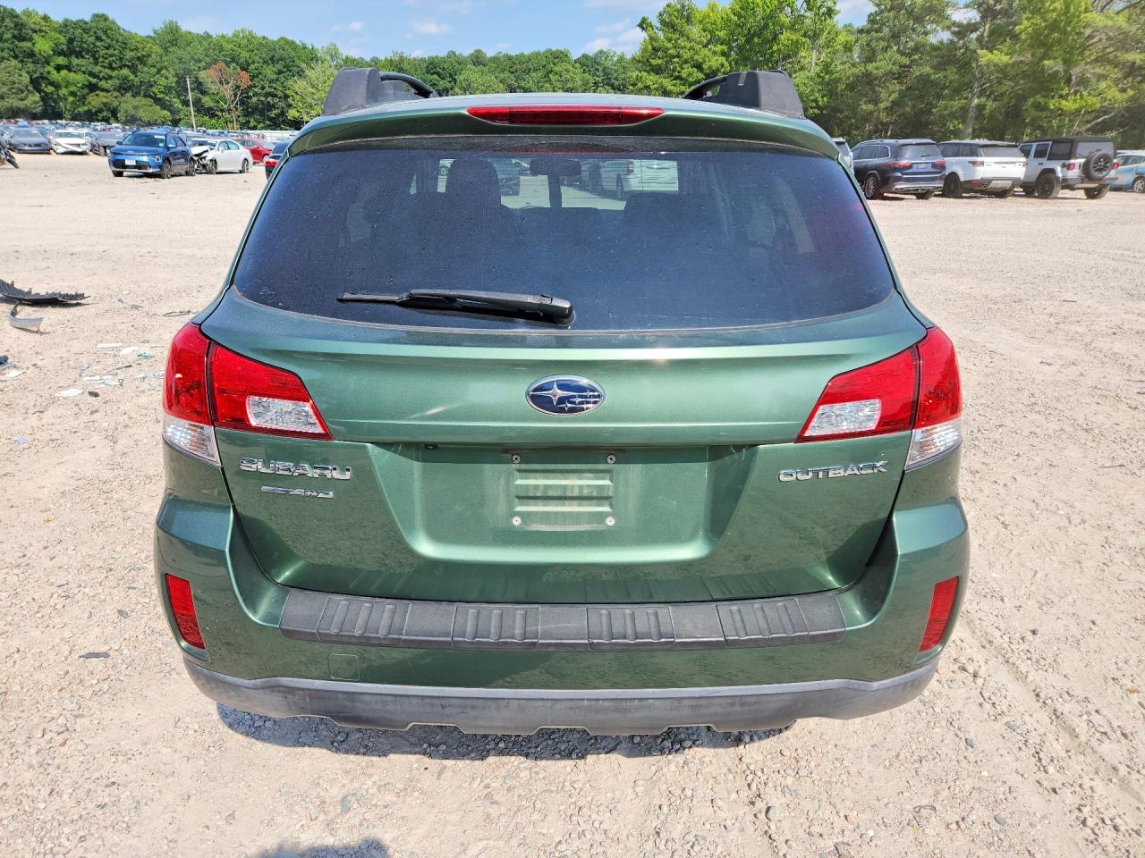 2013 Subaru Outback 2.5i Premium Green vin: 4S4BRCGC8D3317170