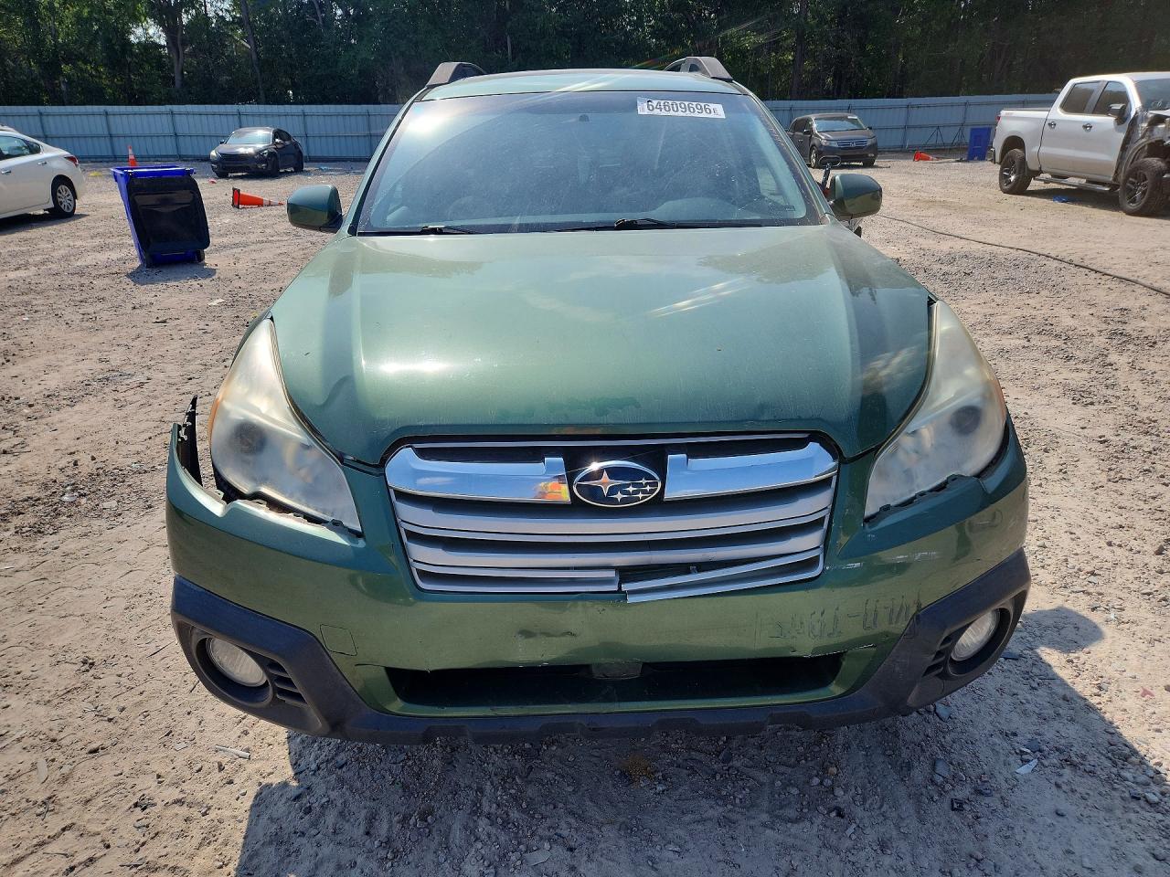 2013 Subaru Outback 2.5i Premium Green vin: 4S4BRCGC8D3317170