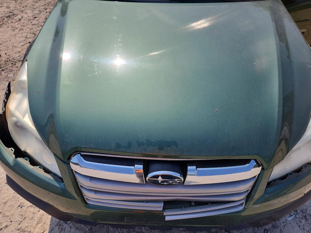 2013 Subaru Outback 2.5i Premium Green vin: 4S4BRCGC8D3317170
