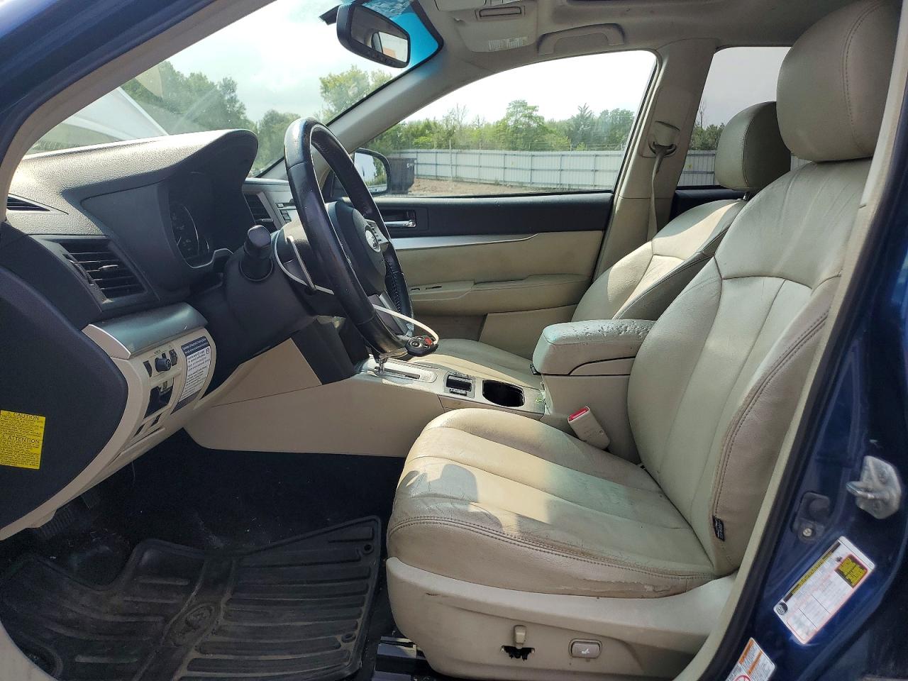 2011 Subaru Outback 2.5i Premium Blue vin: 4S4BRCGC9B3331608