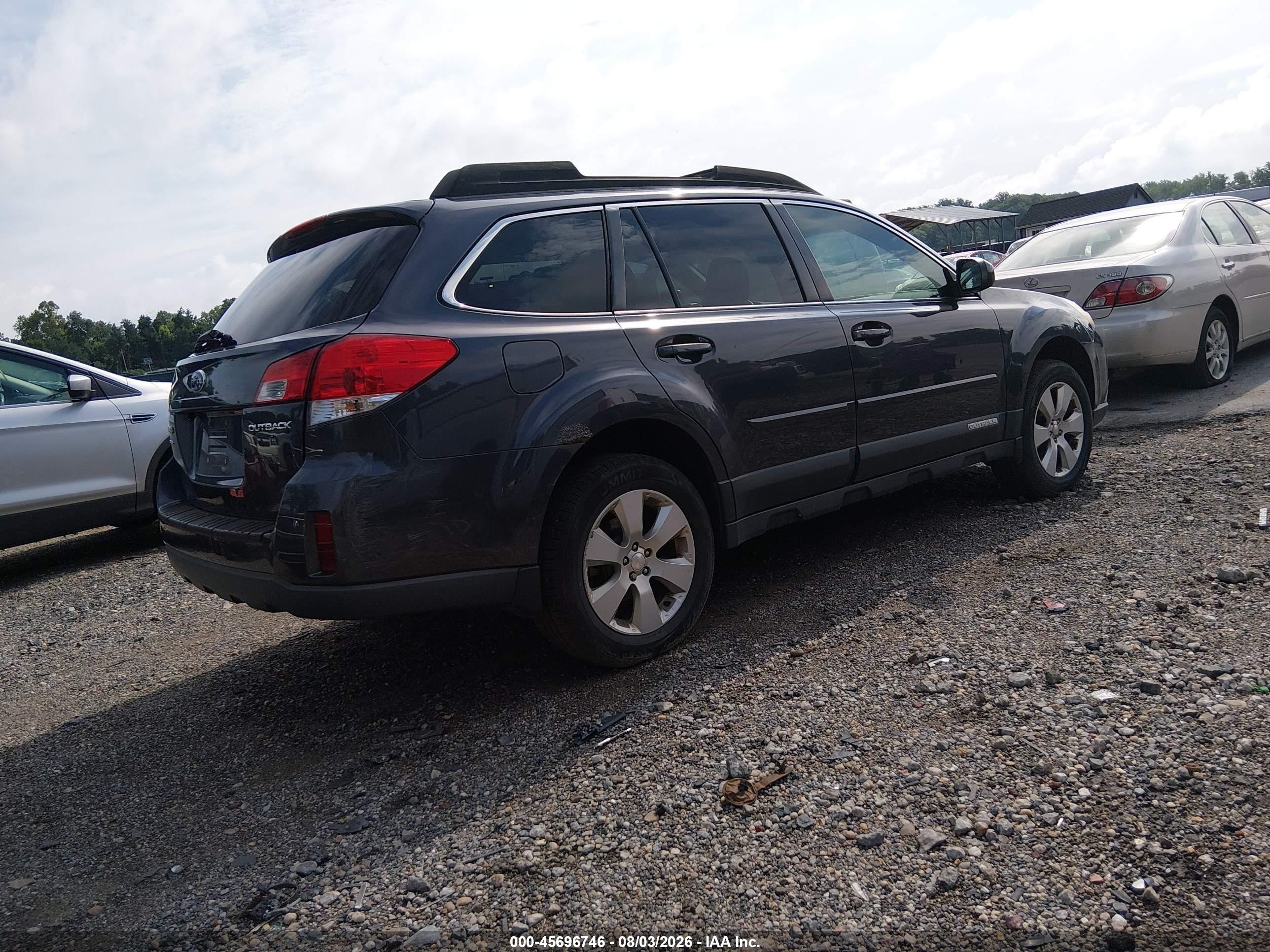 2012 Subaru Outback 2.5i Premium Black vin: 4S4BRCGC9C3213138
