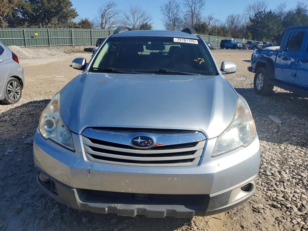 2012 Subaru Outback 2.5i Premium Синий vin: 4S4BRCGC9C3276224