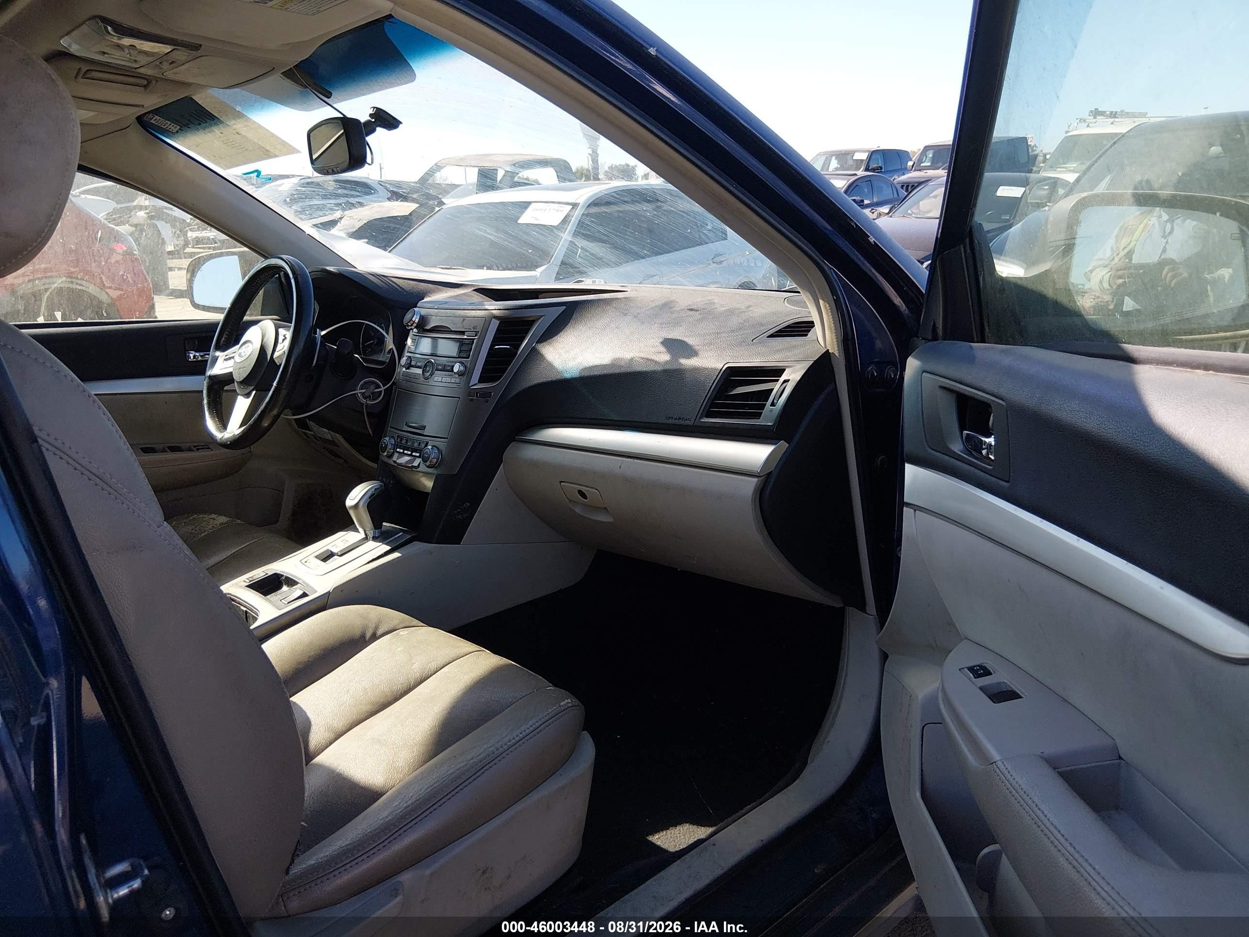 2010 Subaru Outback 2.5i Premium Blue vin: 4S4BRCGCXA3324665