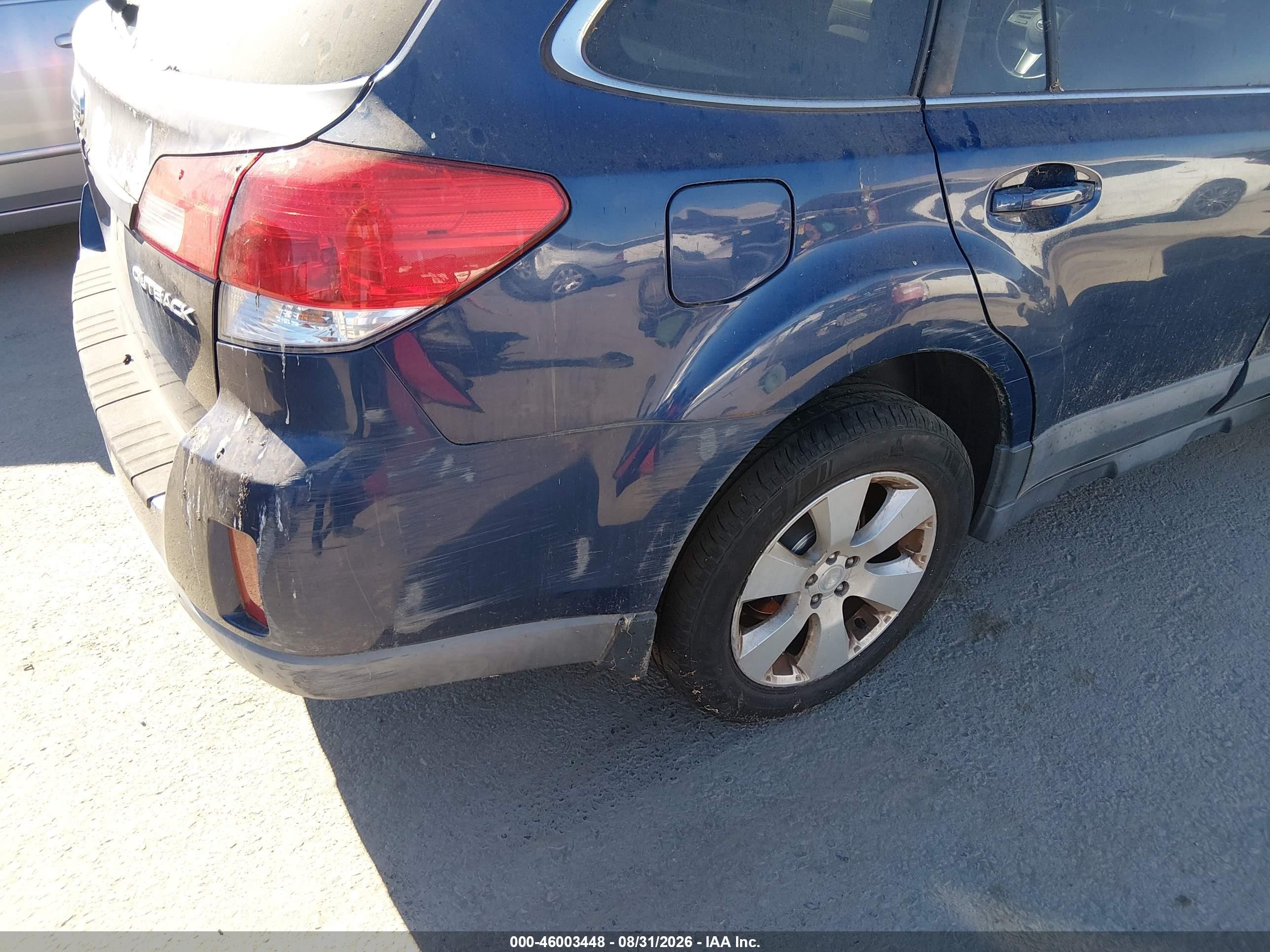 2010 Subaru Outback 2.5i Premium Blue vin: 4S4BRCGCXA3324665