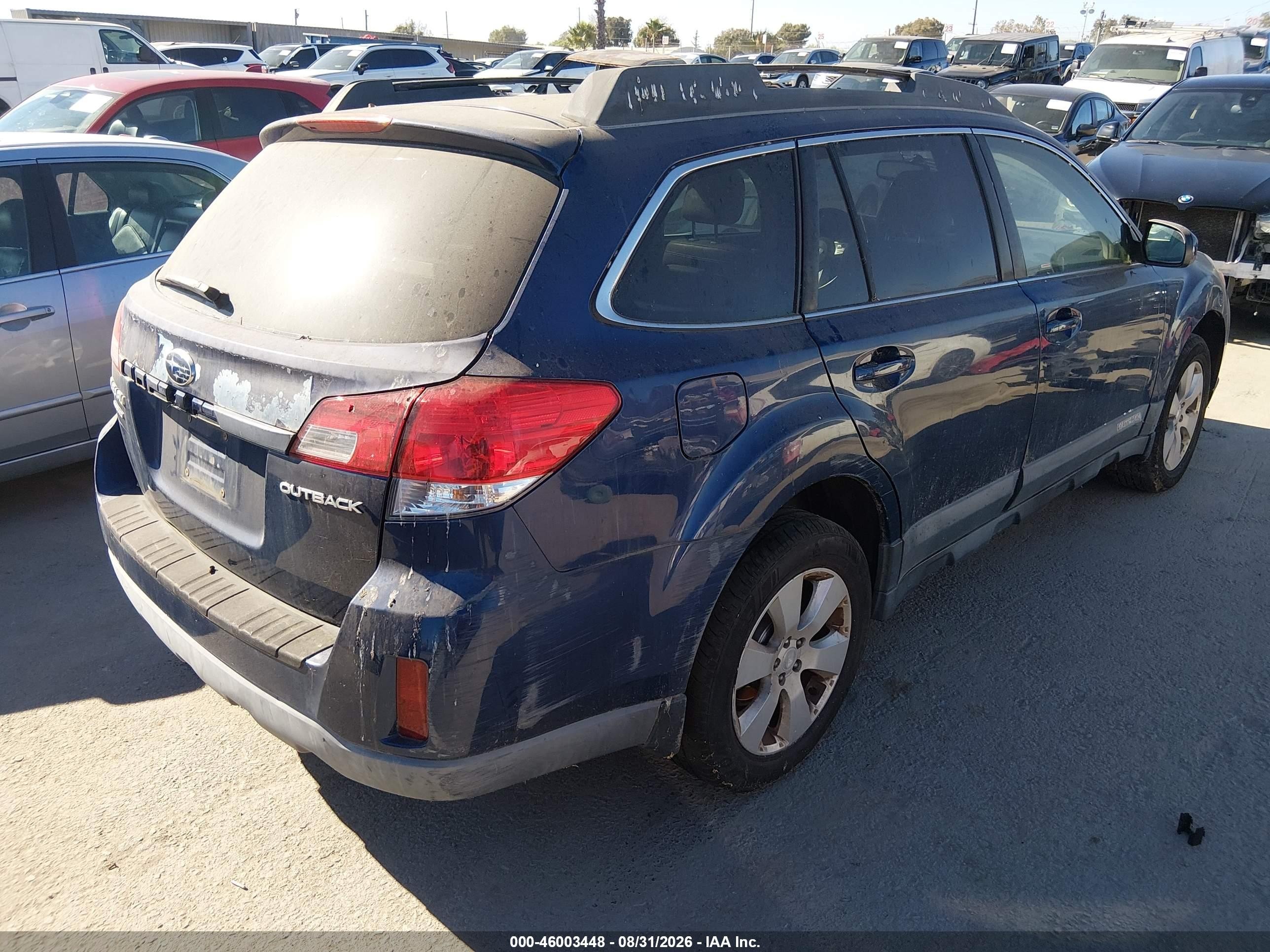 2010 Subaru Outback 2.5i Premium Blue vin: 4S4BRCGCXA3324665