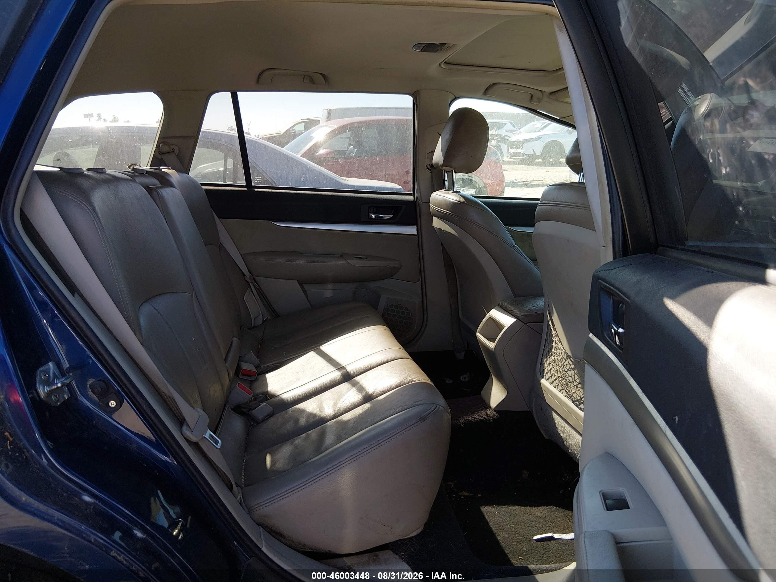 2010 Subaru Outback 2.5i Premium Blue vin: 4S4BRCGCXA3324665