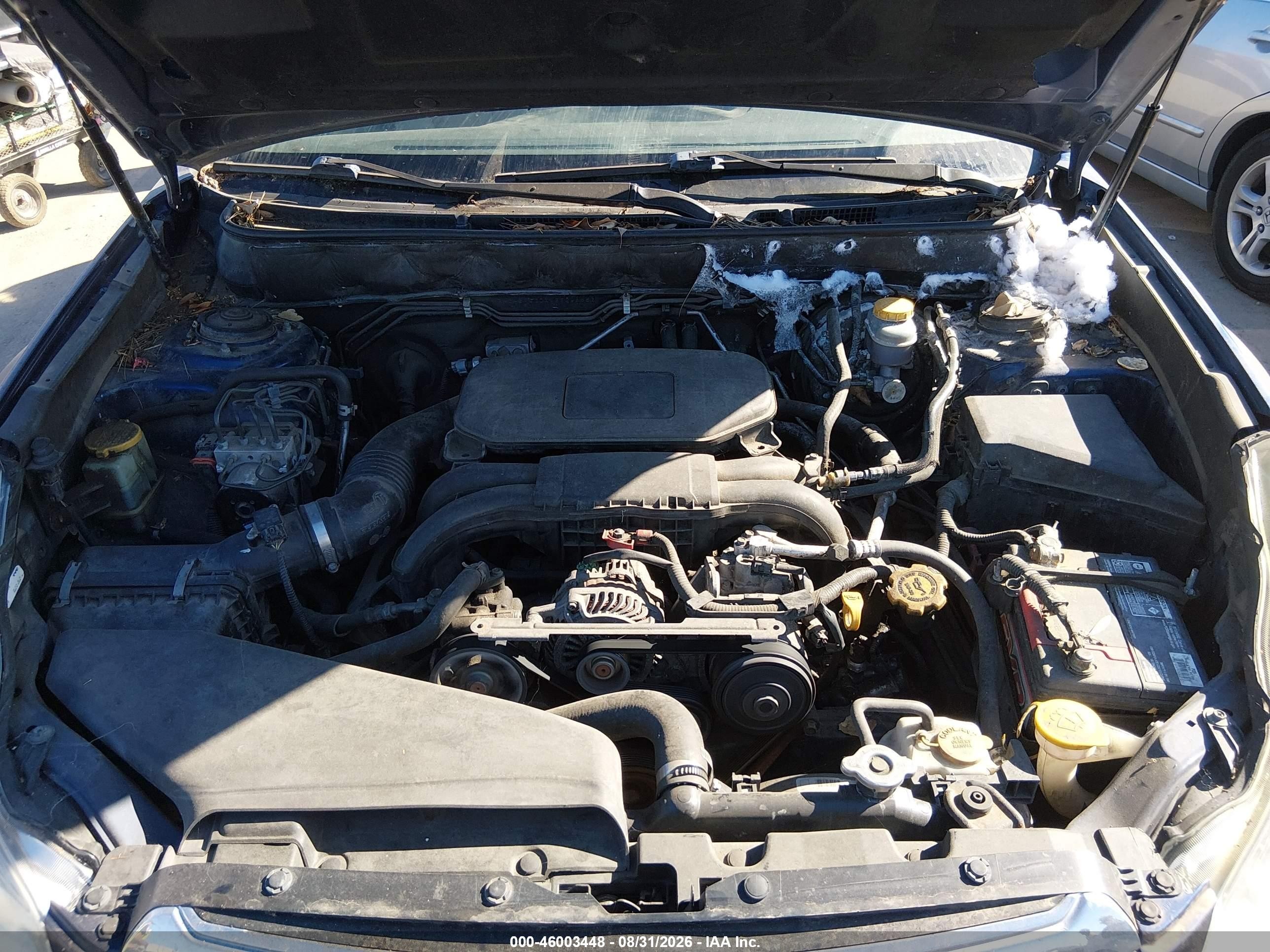 2010 Subaru Outback 2.5i Premium Blue vin: 4S4BRCGCXA3324665